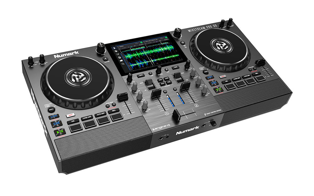 Numark Mixstream Pro Go Battery-Powered Standalone DJ Controller