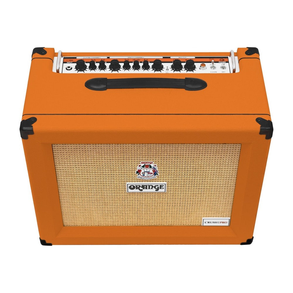 Orange Crush Pro 60 Watt Twin Channel Solid State 1 x 12" Guitar Combo Amplifier with Digital Reverb & FX Loop,