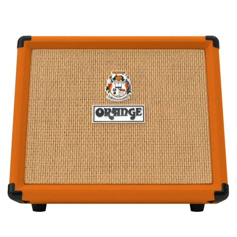 Orange Crush Acoustic 30 Watt Twin Channel 1 x 8" Acoustic Guitar Combo Amplifier- Orange Finish