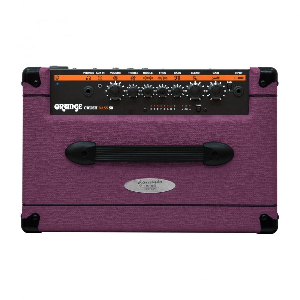 Orange Crush Bass 50 Glenn Hughes Limited Edition 50 Watt Solid State Bass Combo Amplifier