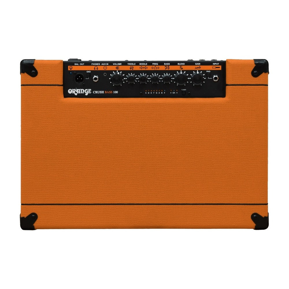 Orange Crush Bass 100 1x15" 100Watt Bass Guitar Combo Amplifier with Active EQ & Parametric Mid Control