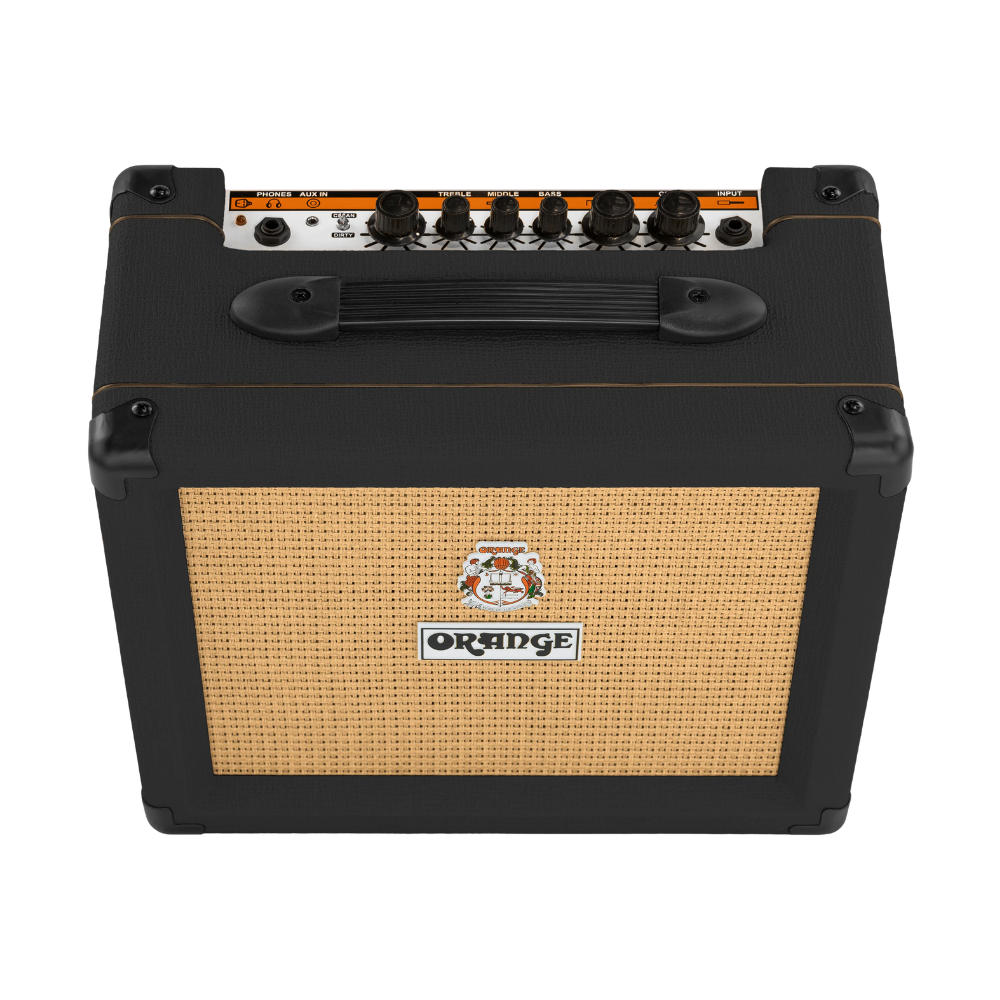 Orange Crush 20 – 20W Twin-Channel Guitar Combo Amp with CabSim and Aux Input, Black