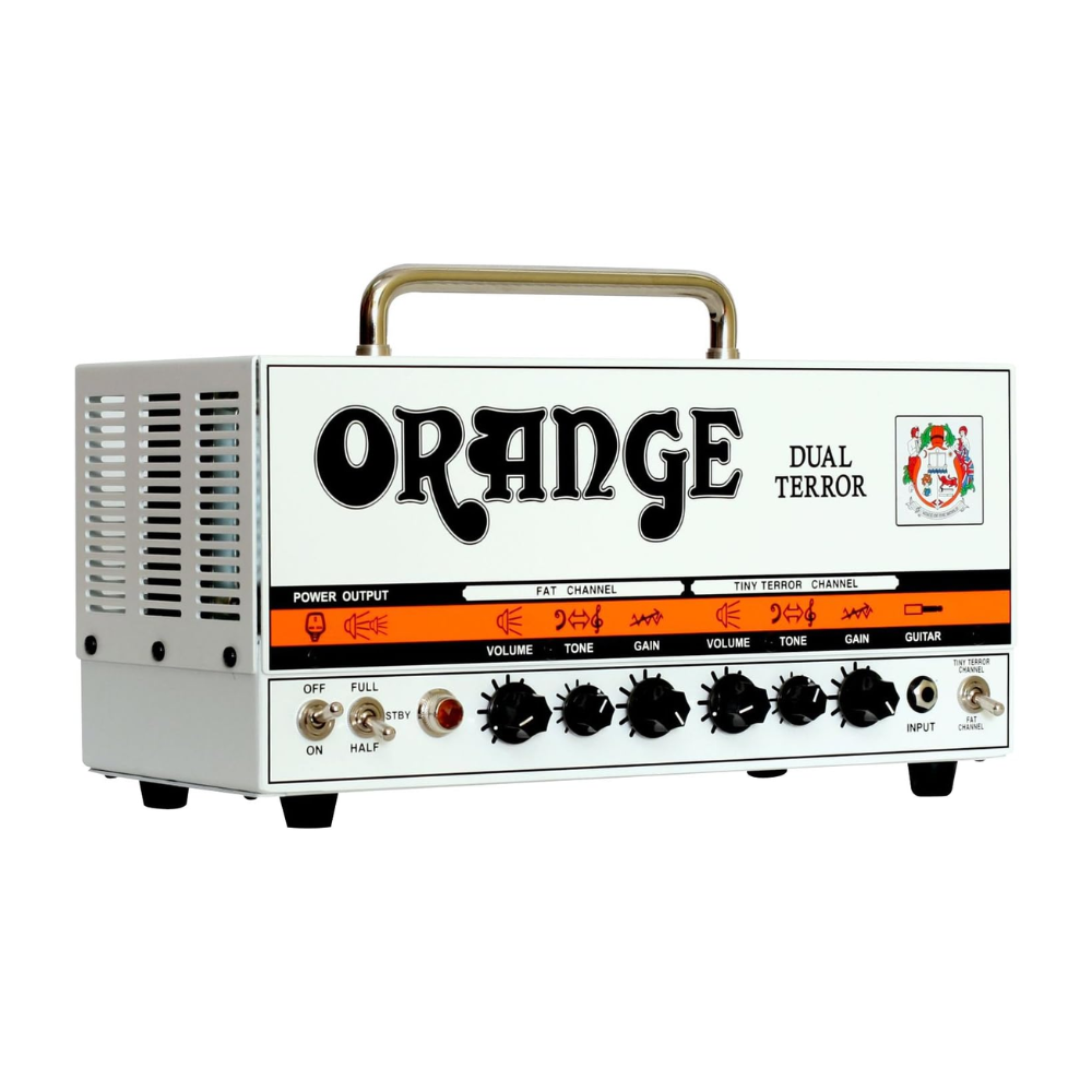 Orange Dual Terror – 30W 2-Channel Tube Guitar Amp Head with Power Scaling and FX Loop