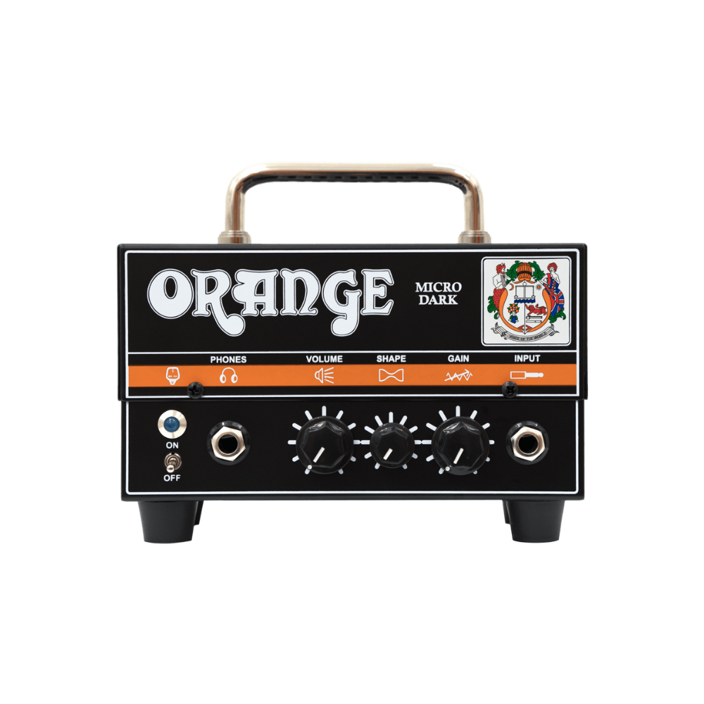 Orange Micro Dark – 20W Hybrid Guitar Amp Head with High-Gain Preamp & CabSim Headphone Out