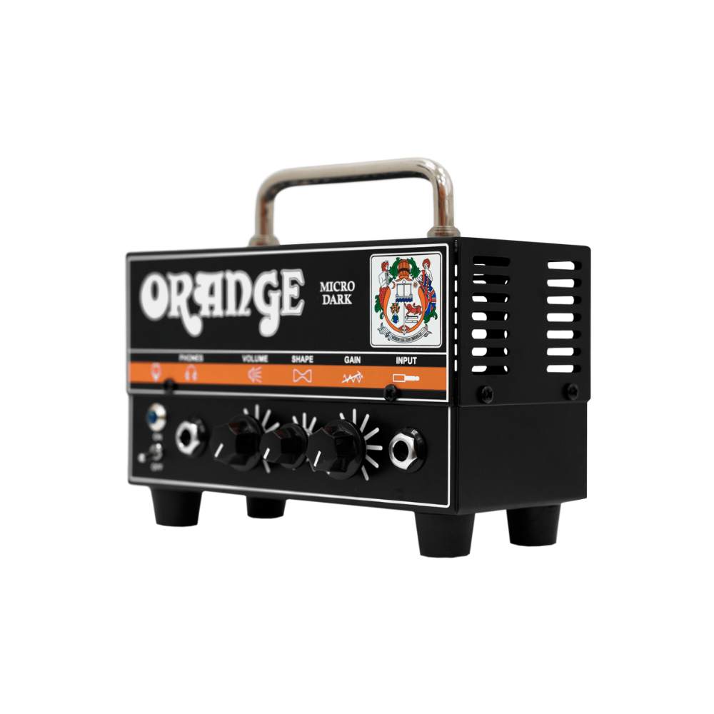 Orange Micro Dark – 20W Hybrid Guitar Amp Head with High-Gain Preamp & CabSim Headphone Out