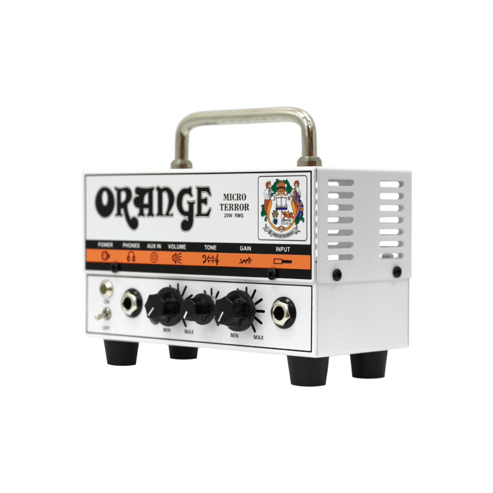 Orange Micro Terror – 20W Hybrid Guitar Amp Head with Valve Preamp & Aux Input
