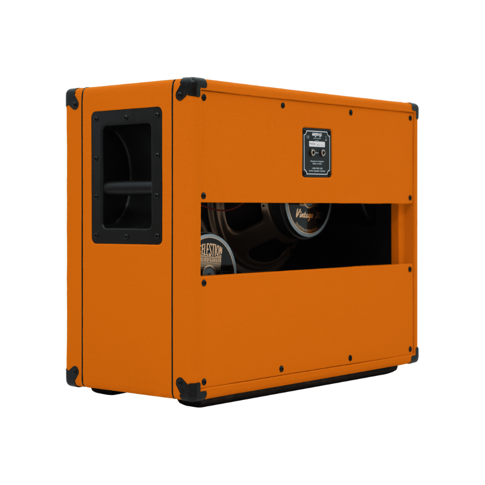 Orange PPC212OB – 120W 2x12" Open-Back Guitar Speaker Cabinet with Celestion Vintage 30 Speakers
