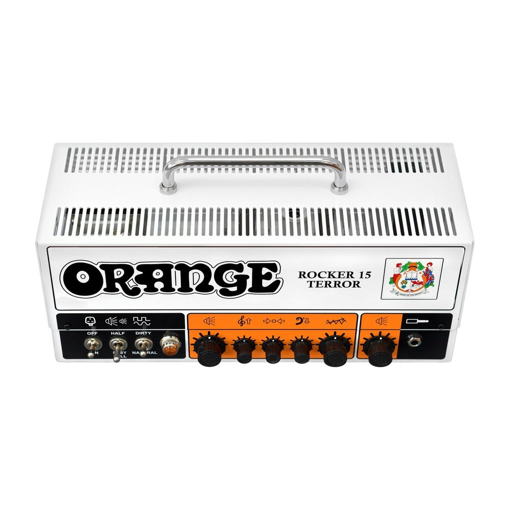 Orange Dark Terror Single Channel Valve Guitar Head Amplifier with FX Loop, 15/7 Watts Class A