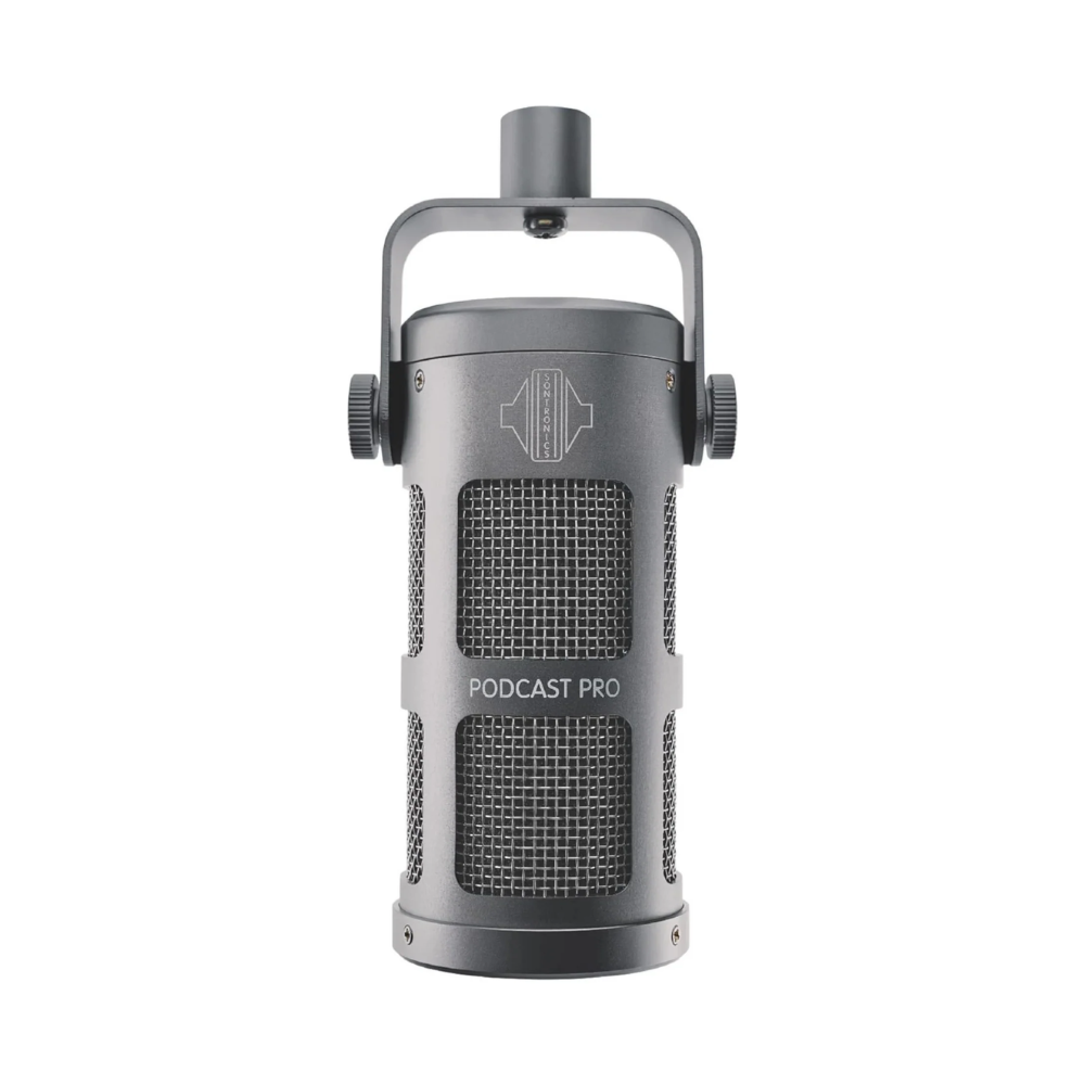 Sontronics Podcast Pro Dynamic Microphone, Grey