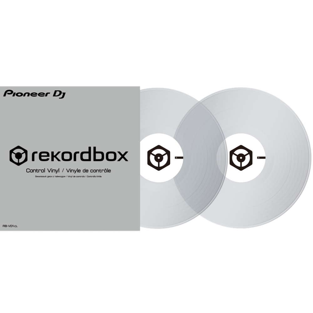 Pioneer DJ RB-VD1-CL Control Vinyl, Clear