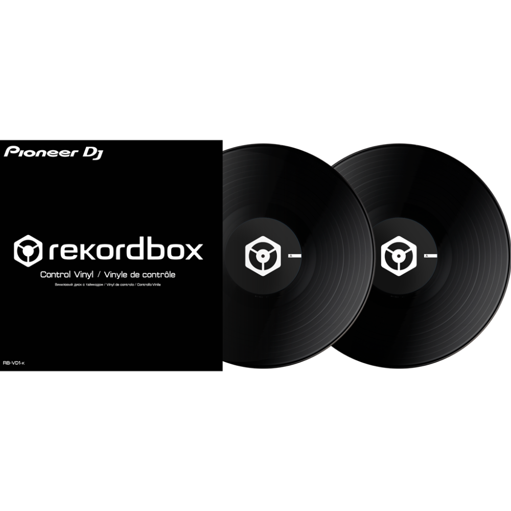 Pioneer DJ RB-VD1-K Control Vinyl, Black