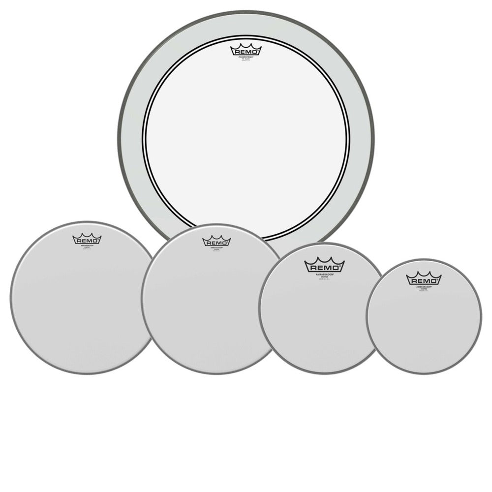 Remo Batter, AMBASSADOR, Clear, 13" Diameter