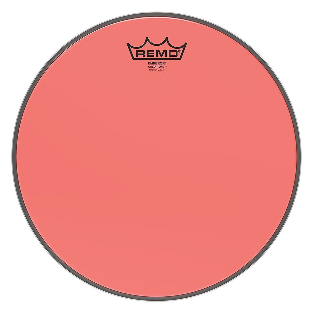 Remo Batter, EMPEROR®, COLORTONE™, 12" Diameter, Red