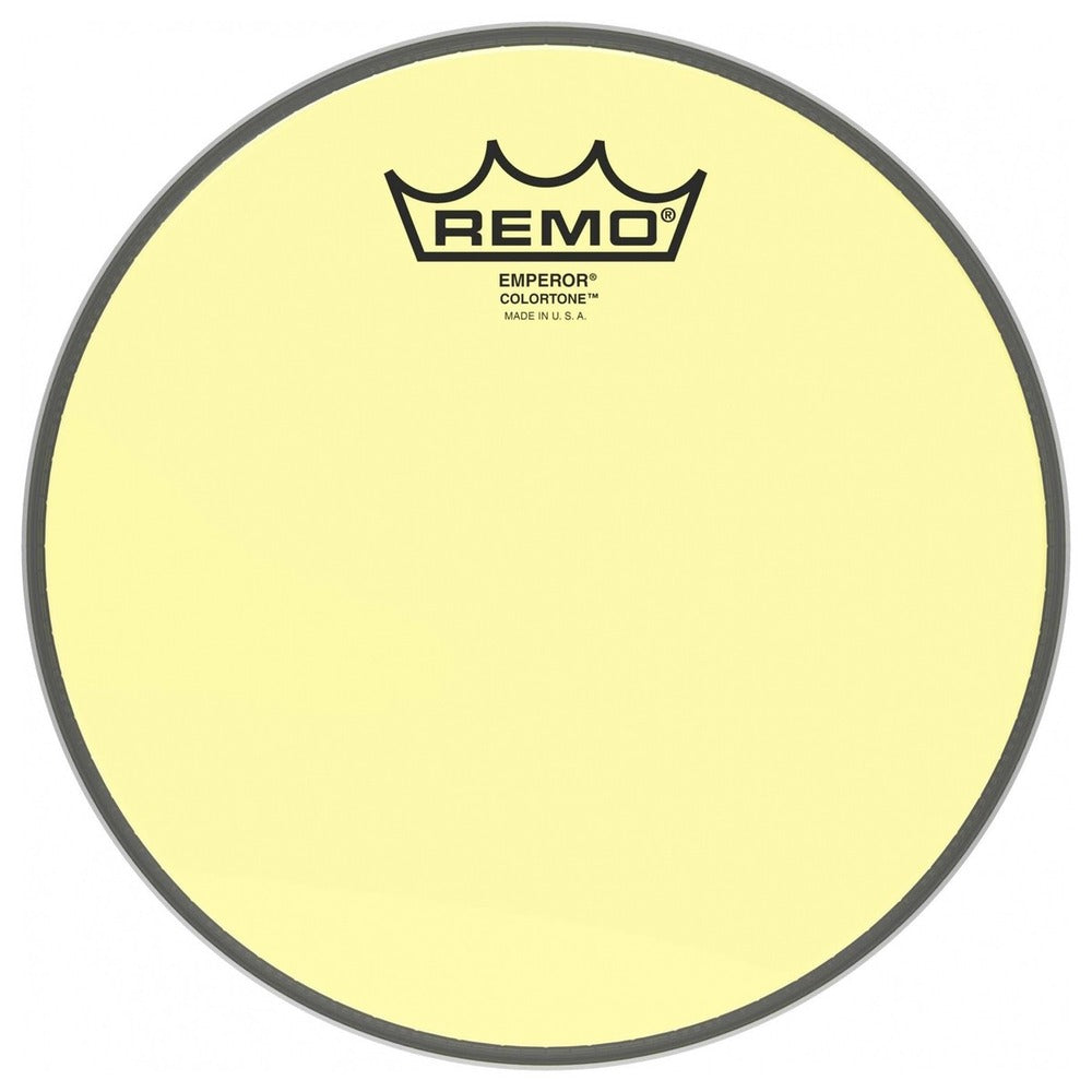 Remo Batter, EMPEROR®, COLORTONE™, 14" Diameter, Yellow