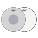Remo CONTROLLED SOUND®, Coated, 8" Diameter, BLACK DOT™ On Bottom