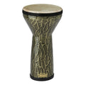 Remo Doumbek Drumhead, S Series, SKYNDEEP®, 8" Diameter, 3/8" Collar, Thin Hoop, 'Fish Skin' Graphic