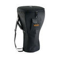 Remo Djembe Deluxe Bag 12 x 22.5", Woven Polyester, Nylon Interior with 1/4" Padding with Shoulder Strap, Handle, Pocket