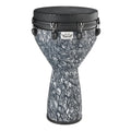 Remo Djembe, ARTBEAT® Artist Collection, Key-Tuned, 14" x 25", BLACK SUEDE™, Contour Tuning Brackets, Aux Moon, Artwork By Aric Im