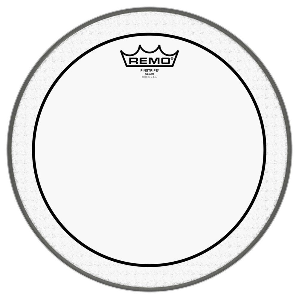 Remo Batter, PINSTRIPE®, Clear, 12" Diameter