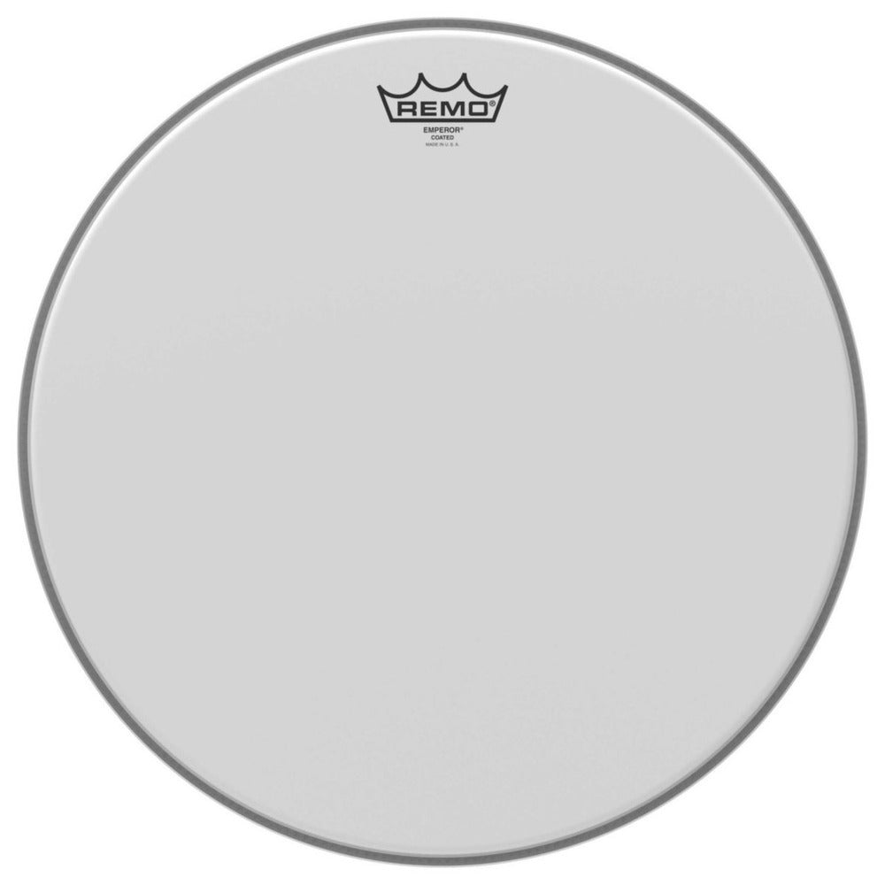 Remo 18" Diameter Marching Bass Drum, EMPEROR®, BLACK SUEDE™ Head MP