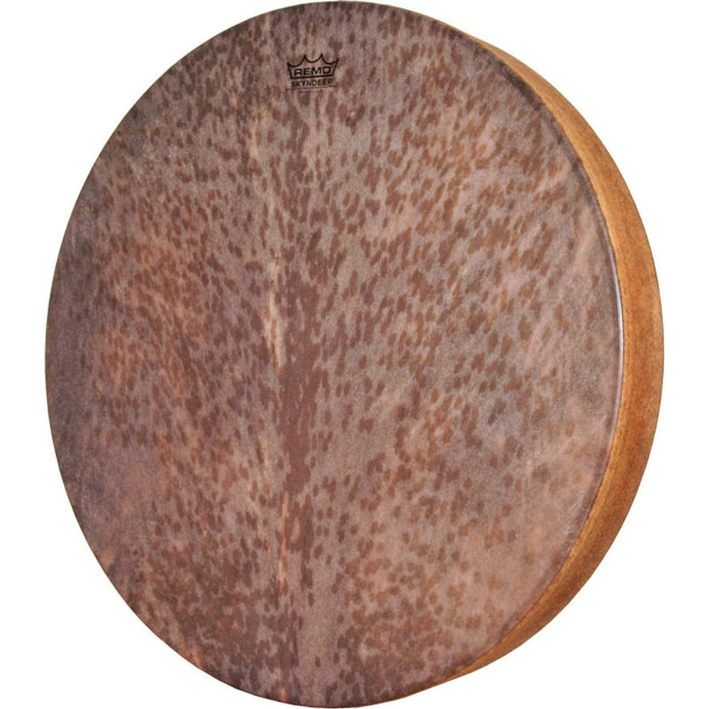Remo Tar, Frame Drum, SKYNDEEP® Fixed Goat Stripe Brown Graphic, 22" x 3"