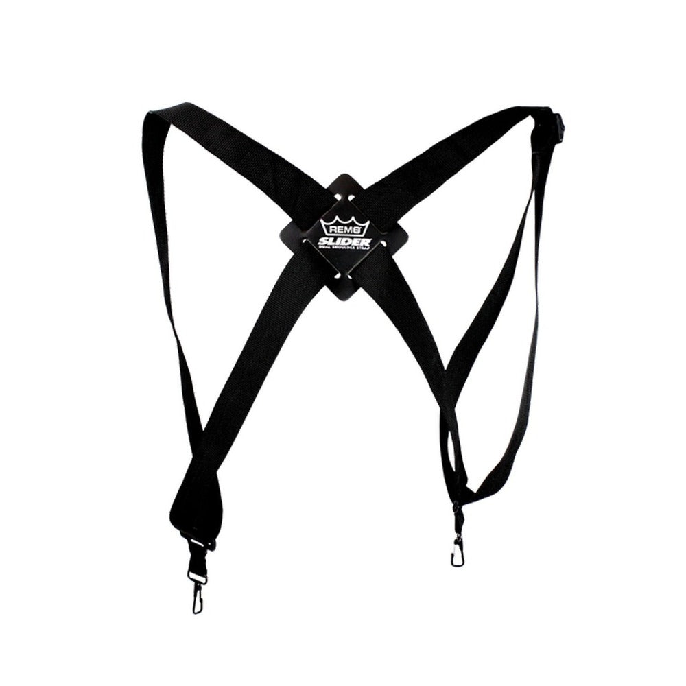Remo Kids Shoulder Strap, 1 x 42" , Adjustable, Plastic Clip, No Pad, Black Nylon