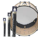 Remo Hardware Package, Bass Muffle Strip, Black, for 22