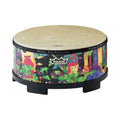 Remo KIDS PERCUSSION®, Gathering Drum, 16" Diameter, 8" Height, Fabric Rain Forest