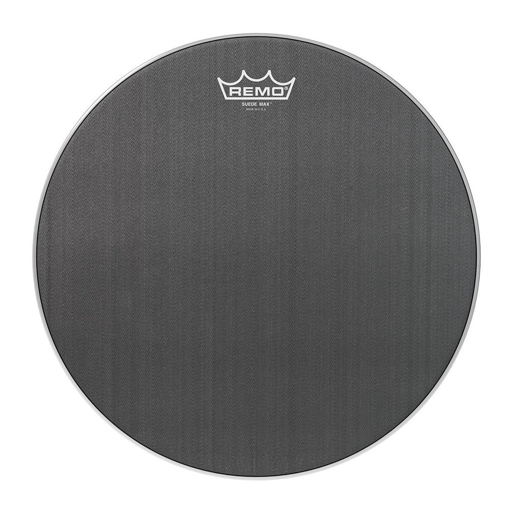 Remo 20" Diameter Marching Bass Drum, POWERMAX®, BLACK SUEDE™, Head MP