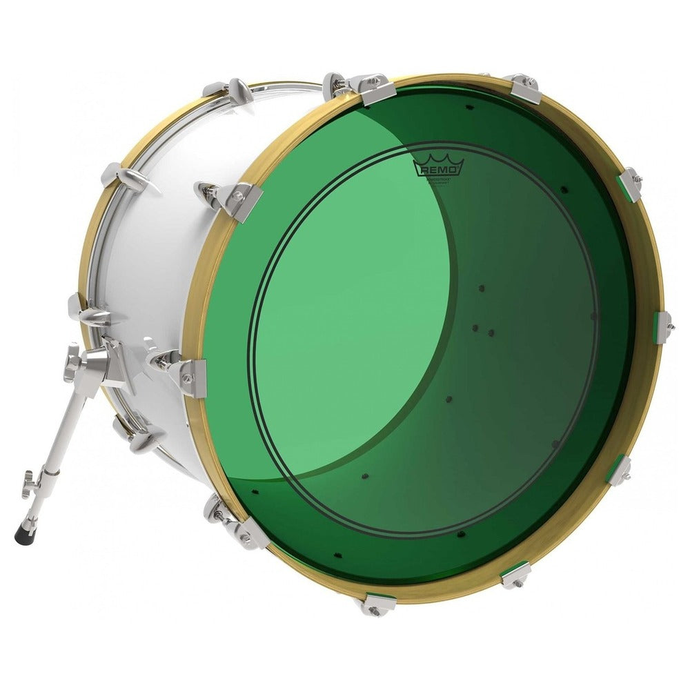Remo Bass, POWERSTROKE PRO®, EBONY®, 24" Diameter