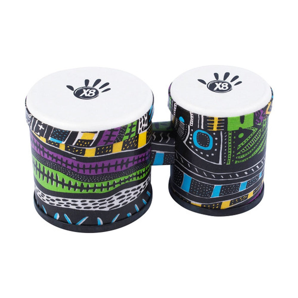 Remo RHYTHM CLUB®, Bongos, 5"/6" Diameters, Rhythm Kids Graphics
