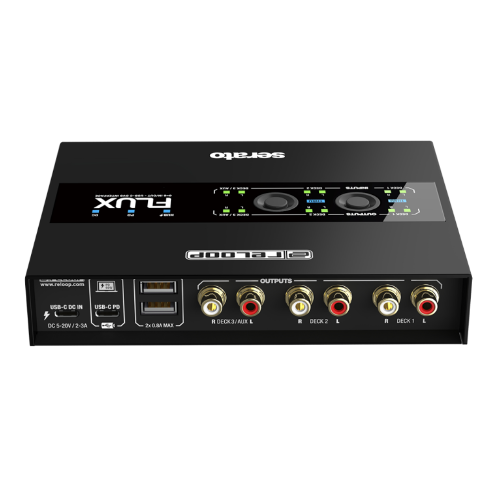 Reloop DJ Reloop FLUX DVS Audio Interface
