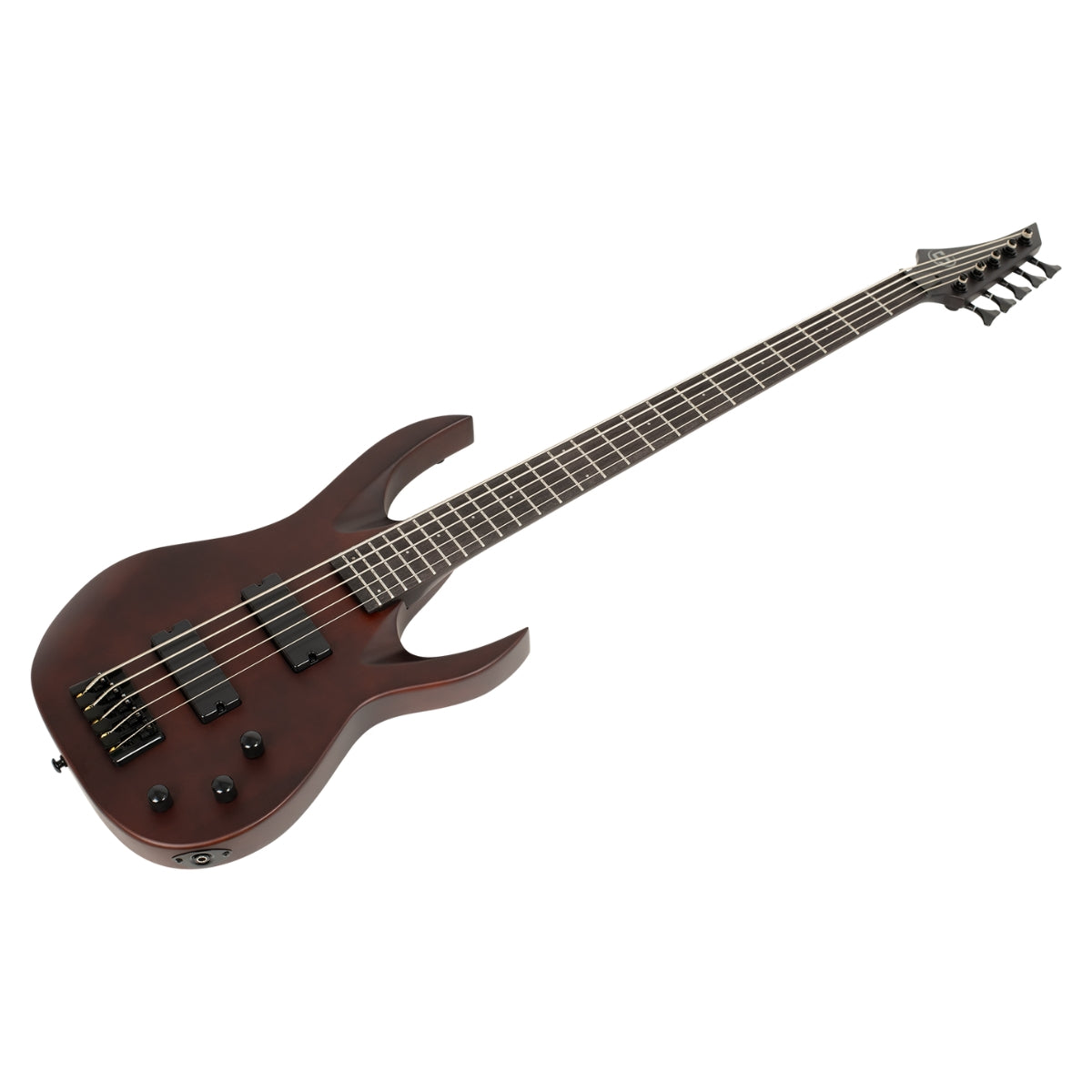 S by Solar AB4.5DN Electric Bass Guitar, 5-string, Dark Natural