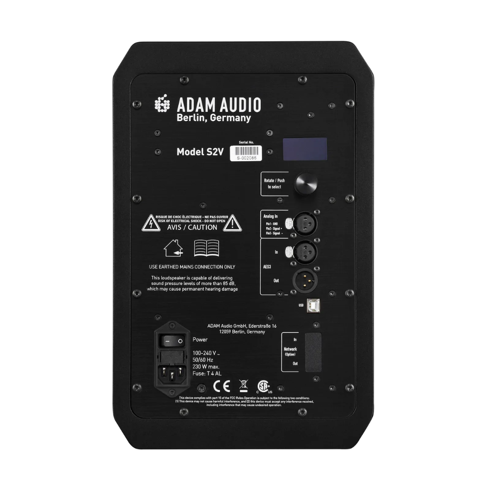 ADAM Audio S2V Active Speaker with DSP