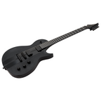 Solar Guitars GC1.6T-RSB Electric Guitar – Black On Black Racing Stripes