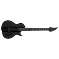 Solar Guitars GC1.6T-RSB Electric Guitar – Black On Black Racing Stripes