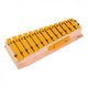 Sonor Global Beat Alto German Model Glockenspiel with 16 Silver Steel Bars Includes 1 Pair of Mallets