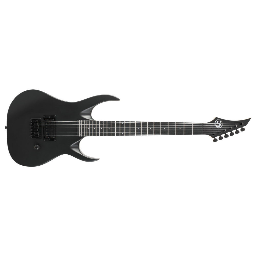 S by Solar AB4.61MC Electric Guitar – 3/4 S by Solar – Carbon Black Matte