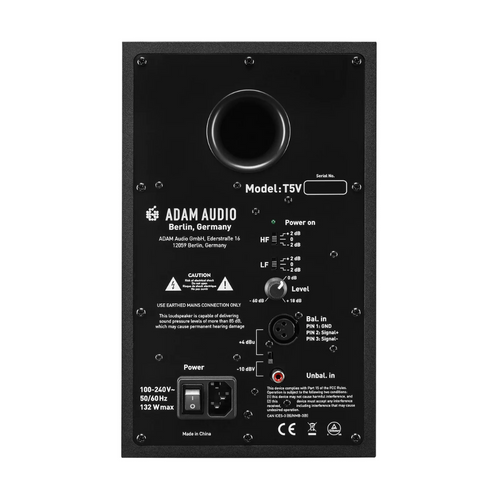 ADAM Audio T5V Active Speaker, Black