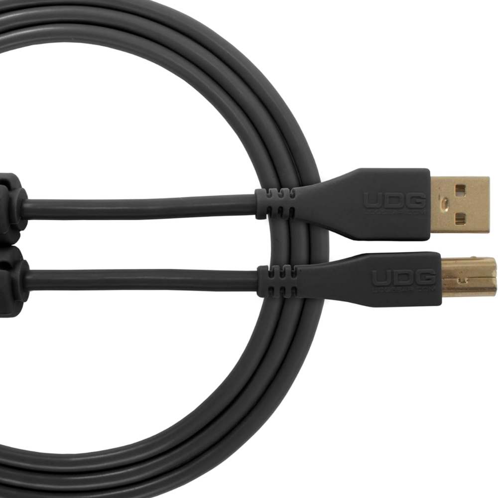 UDG Gear UDG Ultimate Audio Cable USB 2.0 A-B, Black, Straight, 3 m