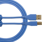 UDG Gear UDG Ultimate Audio Cable USB 2.0 A-B, Light Blue, Straight, 3 m