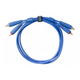 UDG Gear UDG Ultimate Audio Cable Set RCA - RCA, Blue, Straight, 1.5 m