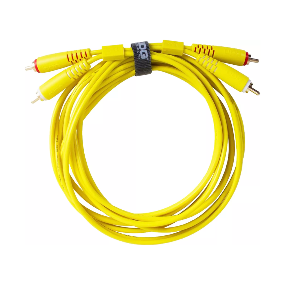 UDG Gear UDG Ultimate Audio Cable Set RCA - RCA, Yellow, Straight, 1.5 m