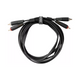 UDG Gear UDG Ultimate Audio Cable Set RCA - RCA, Black, Straight, 3 m