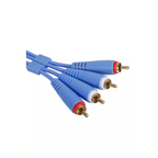 UDG Gear UDG Ultimate Audio Cable Set RCA - RCA, Light Blue, Straight, 3 m
