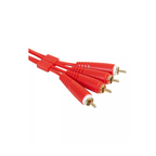 UDG Gear UDG Ultimate Audio Cable Set RCA - RCA, Red, Straight, 3 m