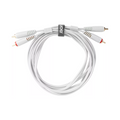 UDG Gear UDG Ultimate Audio Cable Set RCA - RCA, White, Straight, 3 m