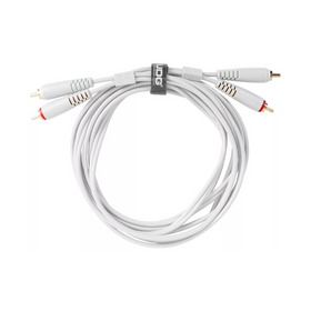 UDG Gear UDG Ultimate Audio Cable Set RCA - RCA, White, Straight, 3 m