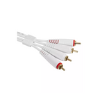 UDG Gear UDG Ultimate Audio Cable Set RCA - RCA, White, Straight, 3 m