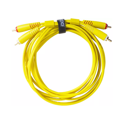 UDG Gear UDG Ultimate Audio Cable Set RCA - RCA, Yellow, Straight, 3 m